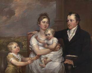 The Vernet Family, 1806 (oil on canvas) | Obraz na stenu
