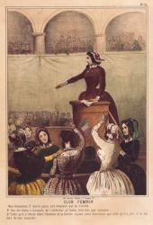 Women's Club, c.1848 (litho) | Obraz na stenu