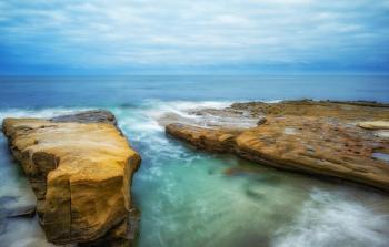 La Jolla Coastline, 2016, (photography) | Obraz na stenu