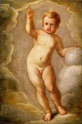 The Christ Child, Savior of the Earth, c.1565 (oil on canvas) | Obraz na stenu
