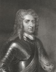 John Churchill (1650-1722) 1st Duke of Marlborough from 'Gallery of Portraits', published in 1833 (engraving) | Obraz na stenu