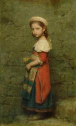 Italian Girl, 1863 (oil on panel) | Obraz na stenu