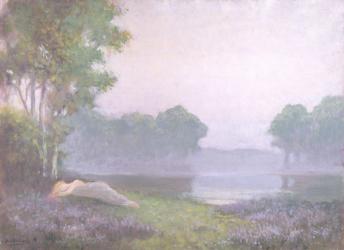 Asleep in the Heather, Morning, 1935 (oil on canvas) | Obraz na stenu