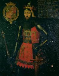 John of Gaunt, Duke of Lancaster (1340-99) (tempera on panel) | Obraz na stenu