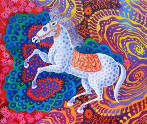 Circus Horse, 2016, (oil on canvas) | Obraz na stenu
