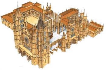 Leon Cathedral. Spain | Obraz na stenu