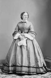 Harriet Lane, c.1860 (b/w photo) | Obraz na stenu
