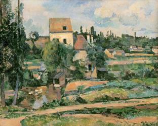 Moulin de la Couleuvre at Pontoise, 1881 (oil on canvas) | Obraz na stenu