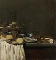 Still Life with a Tall Beer Glass, 1647 (oil on panel) | Obraz na stenu