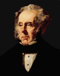 Henry John Temple, 3rd Viscount Palmerston, c.1855 (oil on canvas) | Obraz na stenu