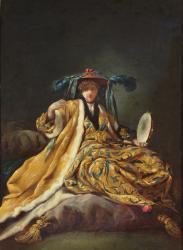 A Greek Sultana, 1748 (oil on canvas) | Obraz na stenu