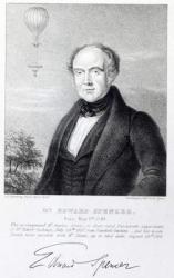 Mr. Edward Spencer, lithograph by Day & Haghe, 1839 (litho) | Obraz na stenu