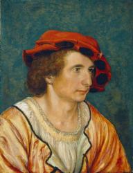 Portrait of a Young Man, c.1520-1530 (oil on panel) | Obraz na stenu