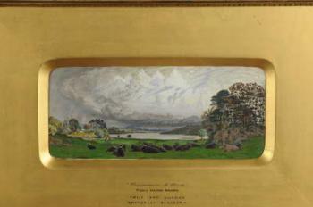 Windermere - A Storm, 1848 (w/c on paper) | Obraz na stenu