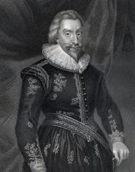Portrait of Walter Aston (1584-1639) (engraving) | Obraz na stenu