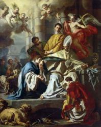 St. Januarius visited in prison by Proculus and Sosius | Obraz na stenu