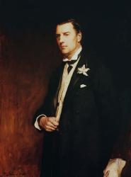 Portrait of Joseph Chamberlain, 1886 (oil on canvas) | Obraz na stenu