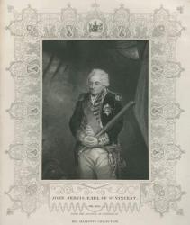 Sir John Jervis in 1795 (litho) | Obraz na stenu
