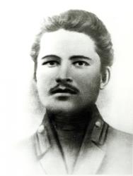 Portrait of Sergei Mironovich Kirov (1886-1934) Revolutionary politician, 1905 (b/w photo) | Obraz na stenu