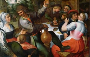 Peasant Feast, 1566 | Obraz na stenu