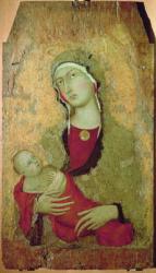 Madonna and Child (tempera on panel) | Obraz na stenu