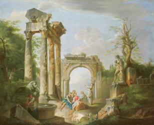 Arcadian Scene, 18th century | Obraz na stenu