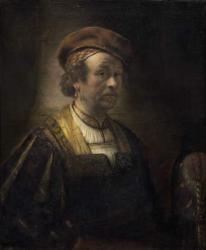 Portrait of Rembrandt, 1650 (oil on canvas) | Obraz na stenu