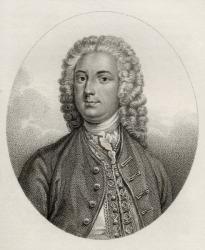 John Boyle, illustration from 'A catalogue of Royal and Noble Authors, Volume IV', published in 1806 (litho) | Obraz na stenu