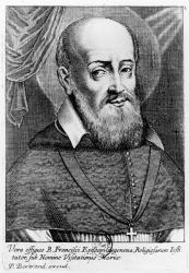 Francis de Sales (engraving) | Obraz na stenu