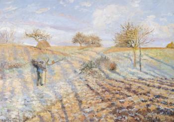 White Frost, 1873 (oil on canvas) | Obraz na stenu