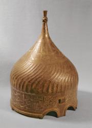 Helmet, from Iran (silver & iron) | Obraz na stenu