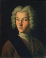 Portrait of Tzar Peter II (1715-30) (oil on canvas) | Obraz na stenu
