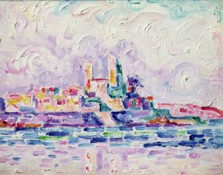 Antibes (study), 1918-19 (oil on canvas) | Obraz na stenu