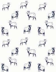 Goats, 2012, (ink on paper) | Obraz na stenu