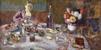 Luncheon, 1901 (oil on cardboard) | Obraz na stenu