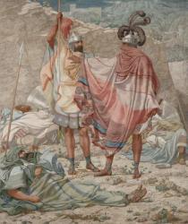 Mercy: David Spareth Saul's Life, 1854 (oil on canvas) | Obraz na stenu