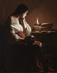 The Magdalen with the Smoking Flame, c.1638-40 (oil on canvas) | Obraz na stenu