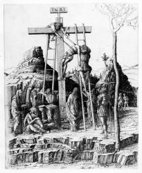 The Descent from the Cross (engraving) | Obraz na stenu