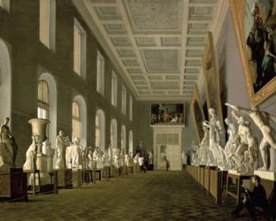 The Antiquities Gallery of the Academy of Fine Arts, 1836 (oil on canvas) | Obraz na stenu