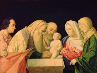 The Circumcision (oil on canvas) | Obraz na stenu
