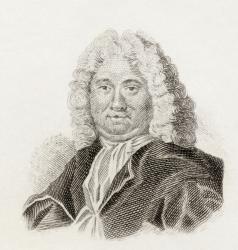 Pieter Burman the Elder, 1825 (engraving) | Obraz na stenu