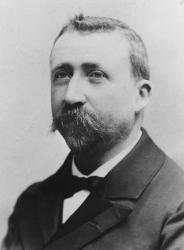 Portrait of Edouard Jean-Baptiste Goursat (b/w photo) | Obraz na stenu