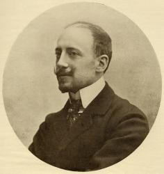 Gabriele d'Annunzio (1863-1938) (litho) | Obraz na stenu