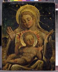 Virgin and Child, 1825 (tempera on panel) | Obraz na stenu