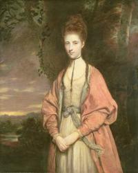 Anne Seymour Damer (1749-1828), 1773 (oil on canvas) | Obraz na stenu