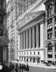 New York Stock Exchange, N.Y., c.1904 (b/w photo) | Obraz na stenu