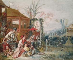 The Chinese Hunt, c.1742 (oil on canvas) | Obraz na stenu
