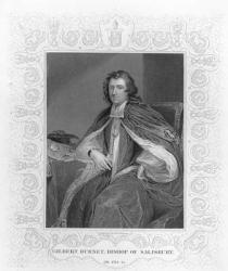 Gilbert Burnet, Bishop of Salisbury, engraved by H. Robinson (engraving) | Obraz na stenu