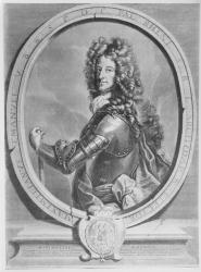 Maximilian II Emanuel, Elector of Bavaria, engraved by Cornelis Vermeulen (engraving) | Obraz na stenu