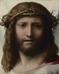 Head of Christ, c.1530 (oil on panel) | Obraz na stenu